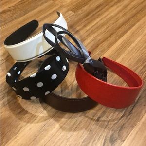 Lot of 5 headbands